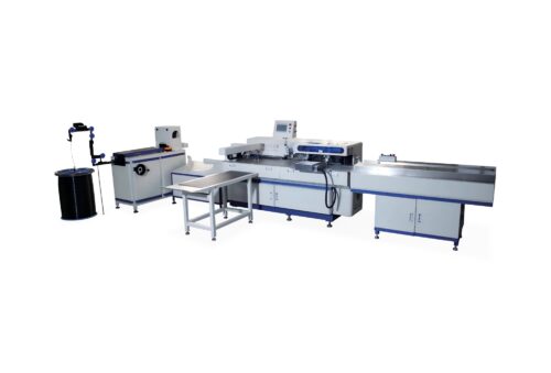 HL-520PBF Automatic double loop notebook wire punching forming and binding machine