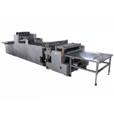 HL-1020D Exercise book binding machine with wire stitching, three side trimmer