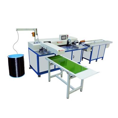 HL-520PBF Automatic double loop notebook wire punching forming and binding machine