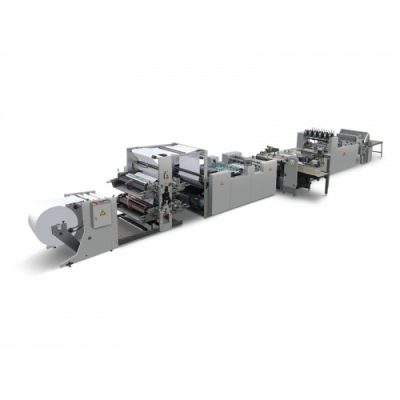 HL-1020BFD Double roller feeder Automatic Roller paper high-speed flexo printing saddle stitching production line machine