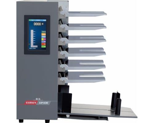 HL-SR406 Friction Six station paper collator