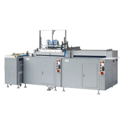 HL-GR-800SC Double stations Semi-automatic Book cover machine