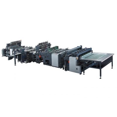 HL-1120B Web Flexo Printing Wire Stitching Automatic Notebook Making Machine