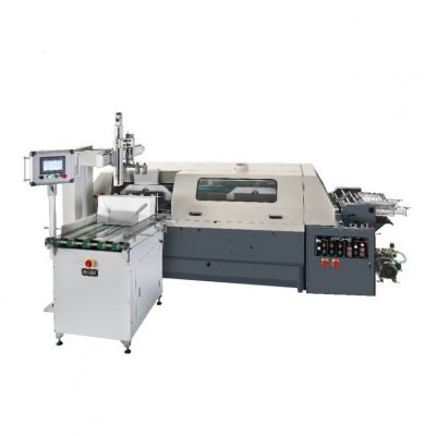 HL-TBT50/4G/580 Fully automatic elliptical glue binding machine with manipulators