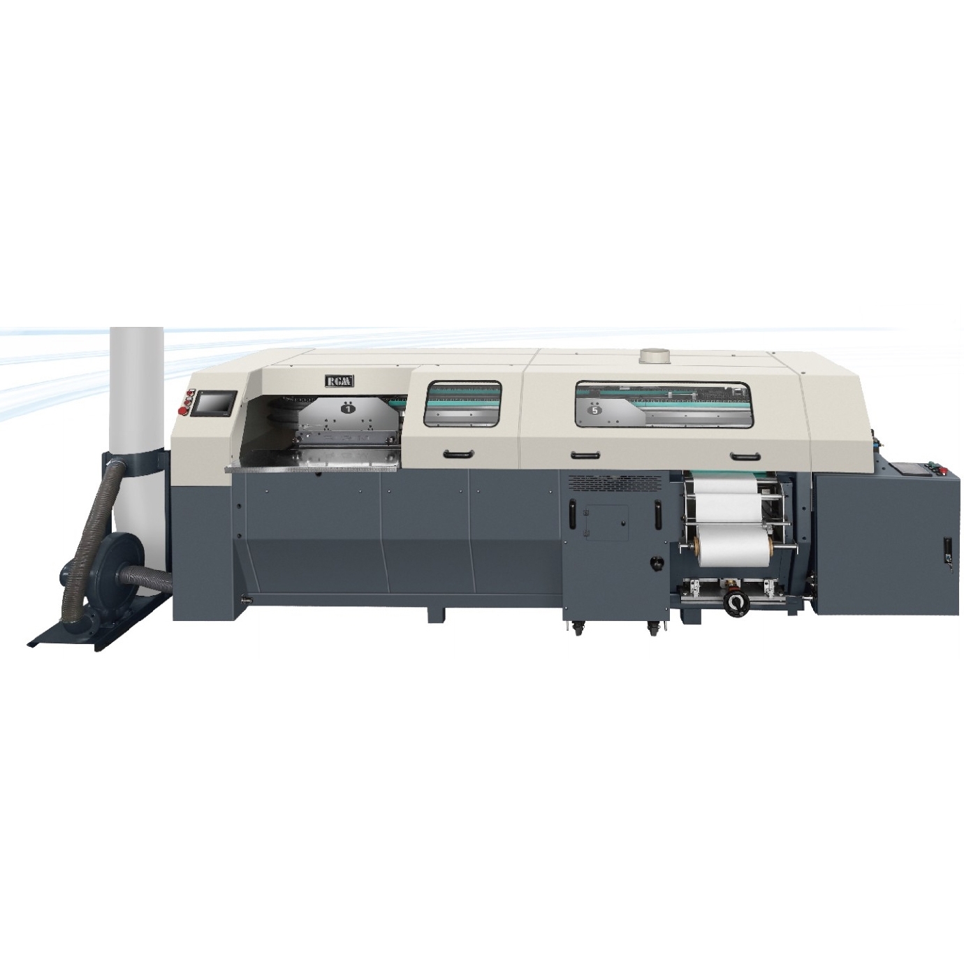 HL-TBT50/5F PUR and EVA full automatic digital control glue perfect binding machine