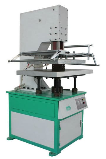 HLTJ-43 Máquina neumática grande de estampación en caliente para cuero, madera y papel