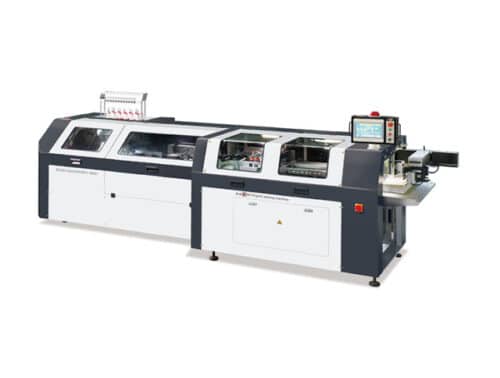 HL-SXZ460 Intelligent Digital Book Sewing Machine with folding feeder