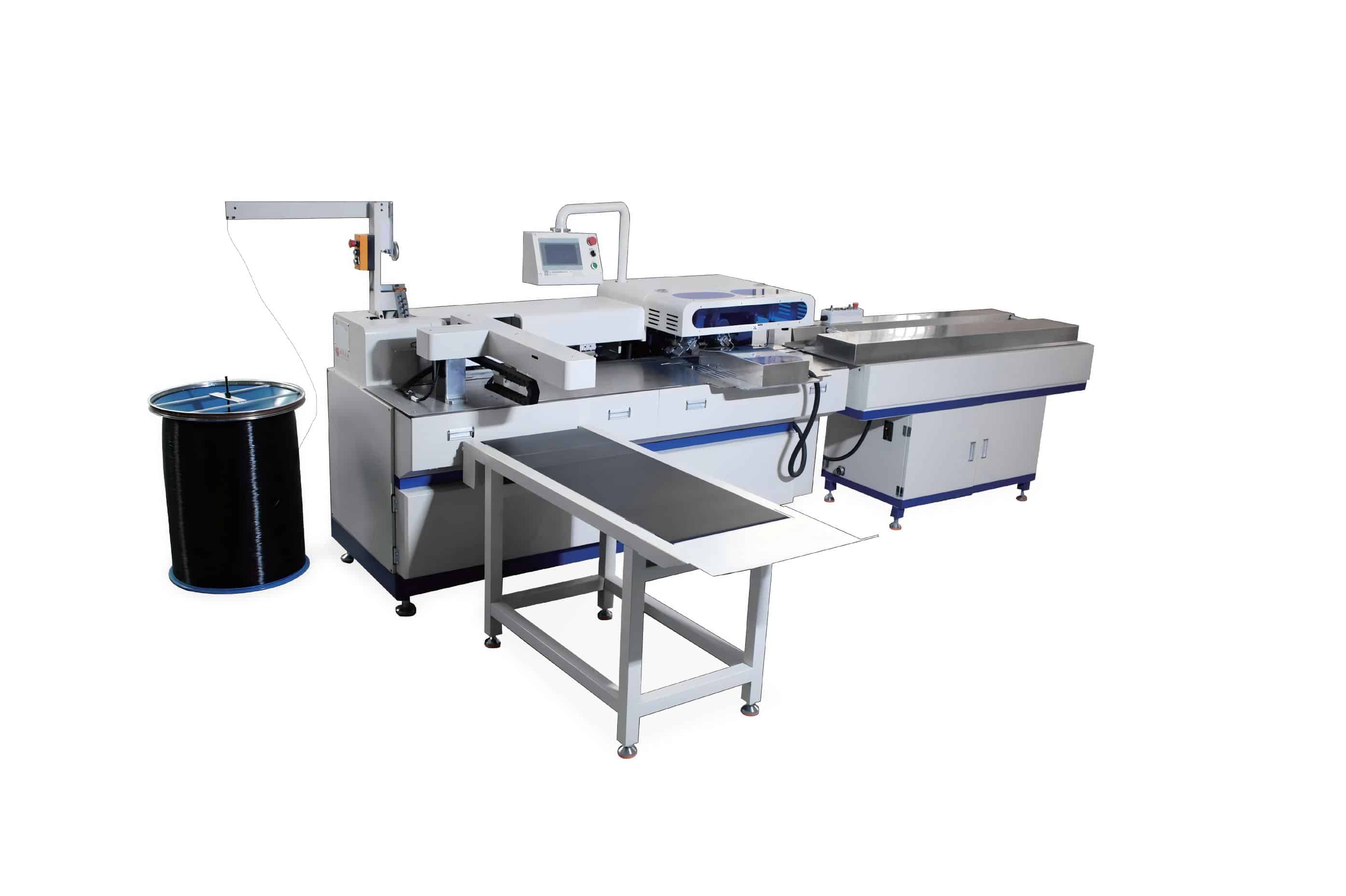 HL-400PBF Automatic notebook Punching, Forming Single Spiral and Binding Machine