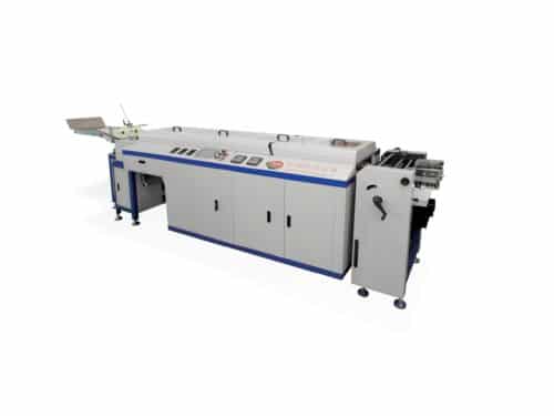 HL-HB-TC320 Automatic Mylar Tab Gluing and Die-Cutting Machine